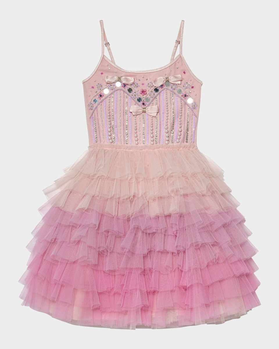 Girl's Arcadia Ombre Tutu Dress, Size 2